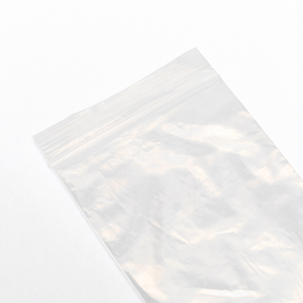 Bolsa plástica transparente reciclada (23 x 30) (20 und) –