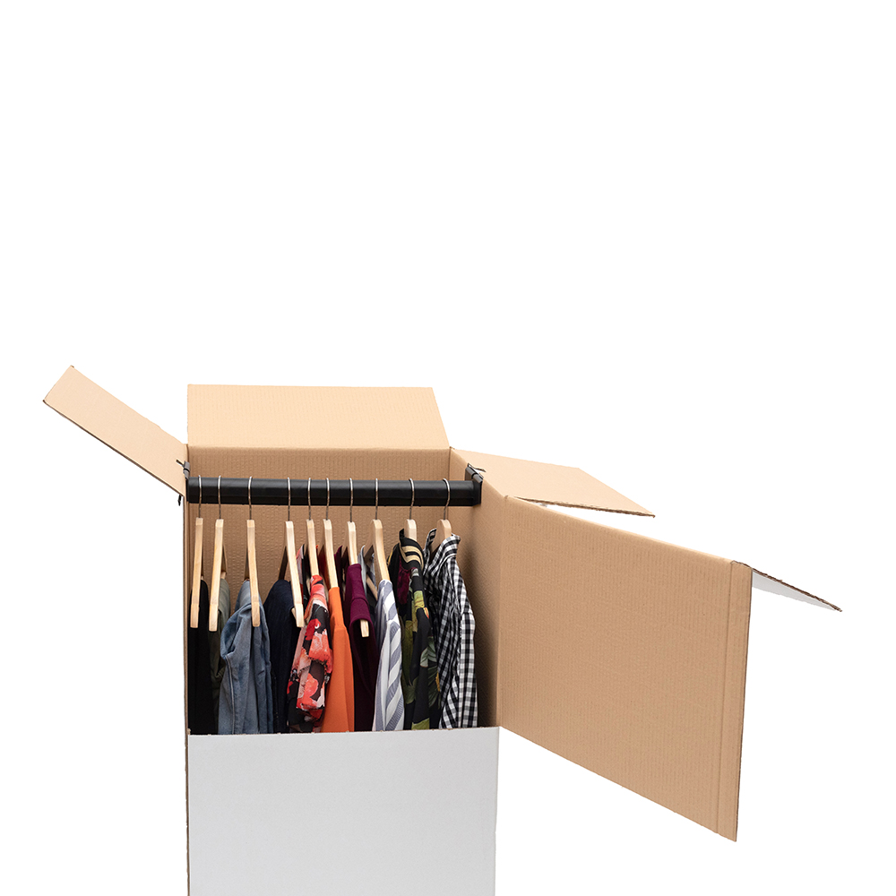 Caja armario para ropa  Cajas de cartón en